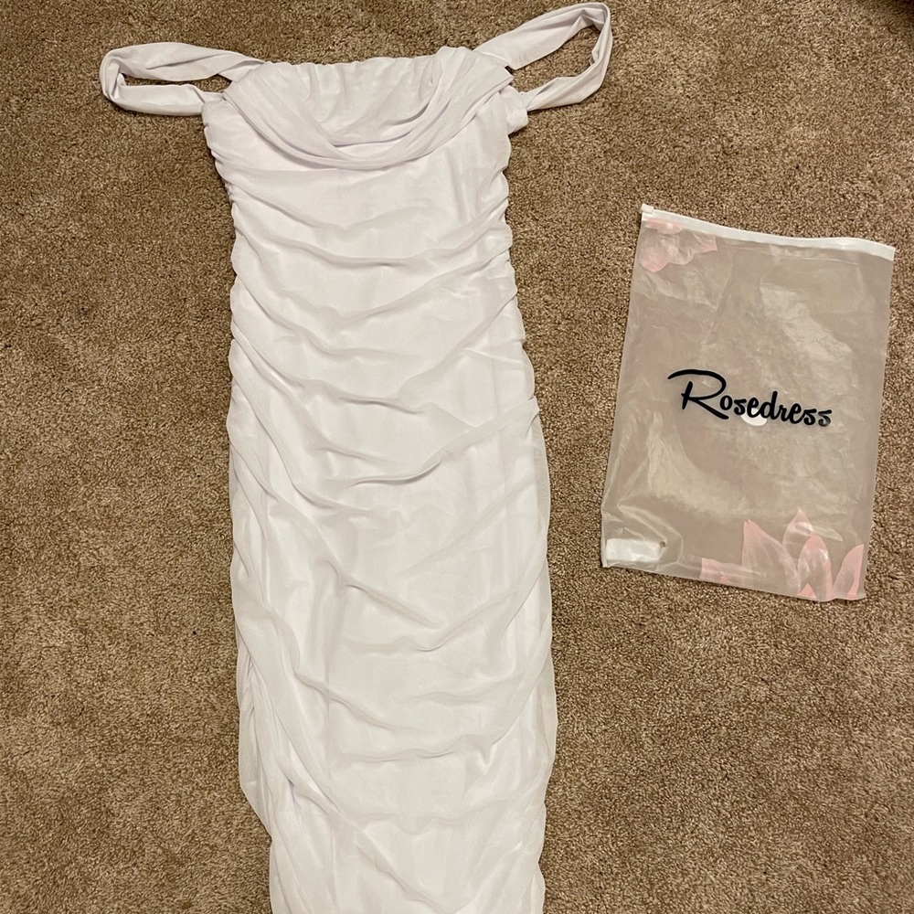 Off Shoulder Ruched Bodycon Cocktail Party Dress